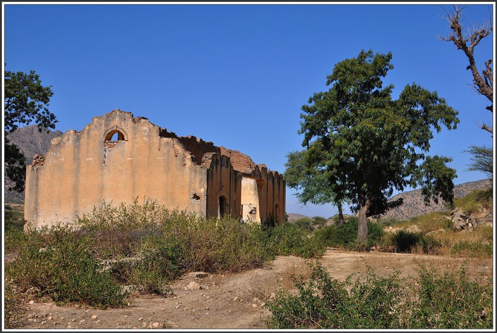 Zerstörte Bahnstation Ela Bared. (02.12.2014)