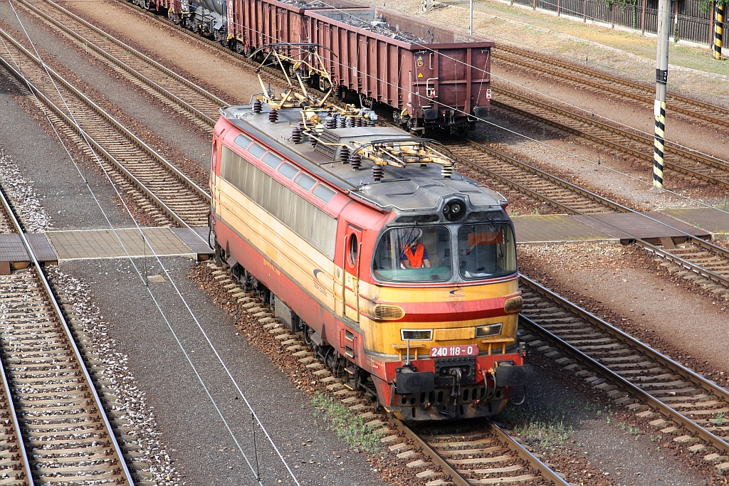 ZSSKC 240 118-0 am 16.Juni 2018 in Bratislava-Petržalka.
