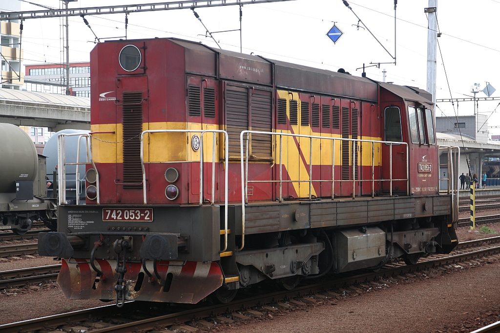 ZSSKC 742 053-2 am 16.Juni 2018 in Bratislava-Petržalka.