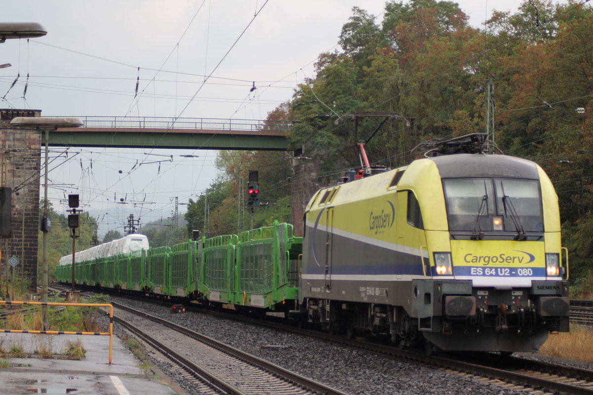 Zu diesem Zeitpunkt hatte ich sie schon lange nicht mehr auf der NSS gesehen.. Umso größer war die Freude, als 182 580 am 24.08.2018 zufällig mit einem Autozug Richtung Norden in Eichenberg auftauchte.