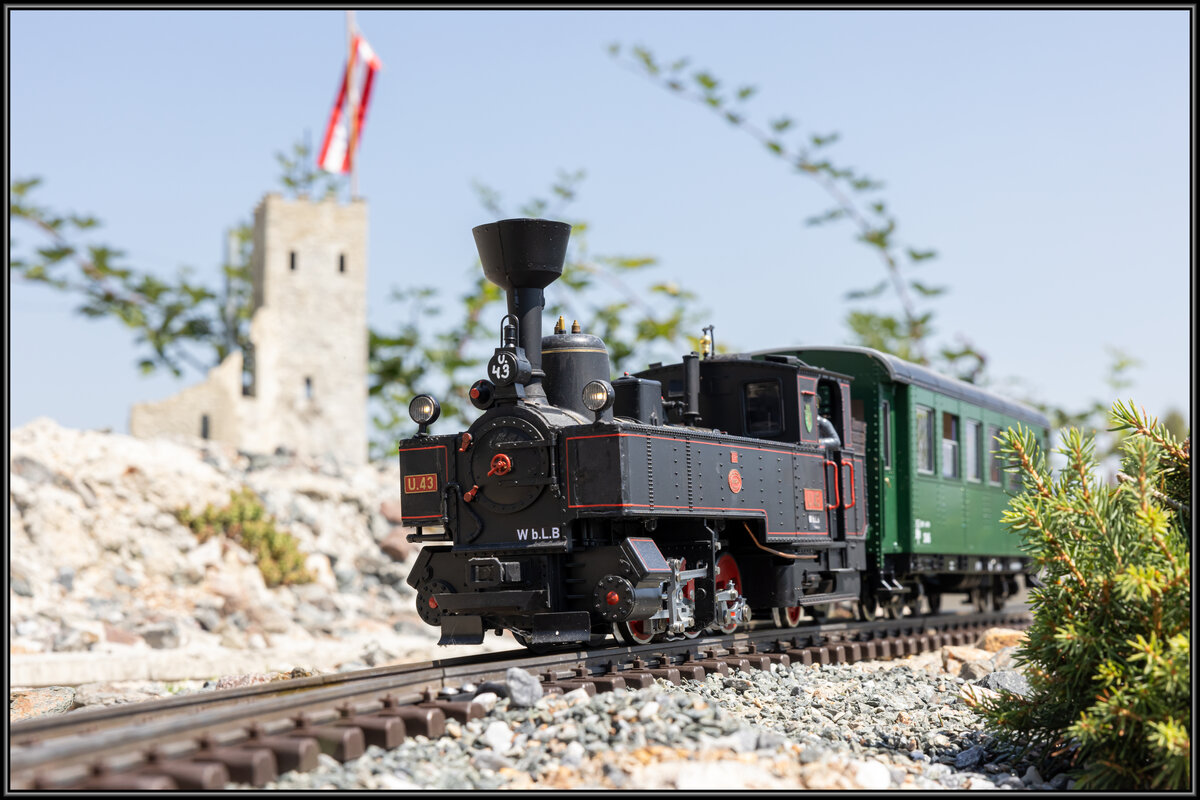 Zu Gast auf der GGB , die U43 der WBLB . 15.08.2023