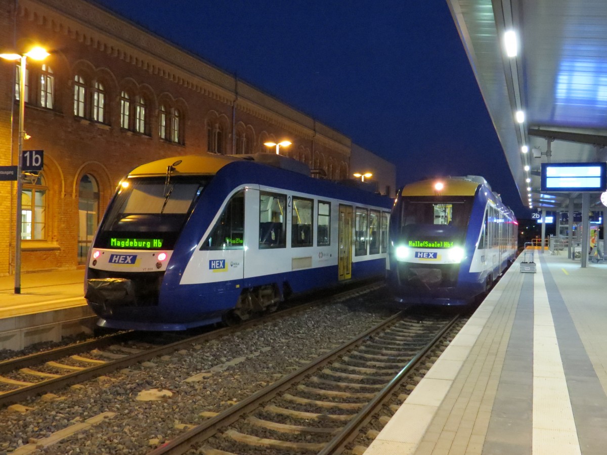 Zge des Hex am frhen morgen des 22.07.13 in Halberstadt