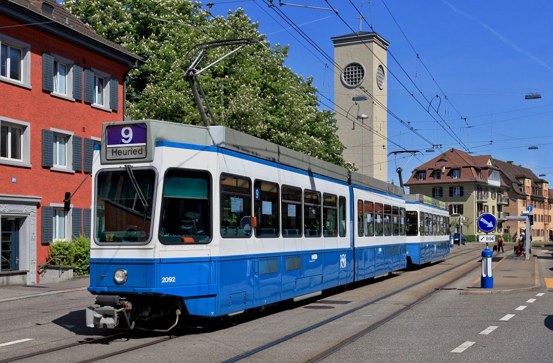 Zürich 2092 + 2423, Winterthurerstrasse, 21.05.2016.
