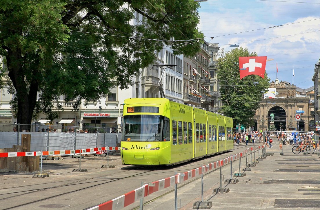 Zürich 3033, Bahnhofstrasse, 14.06.2014.