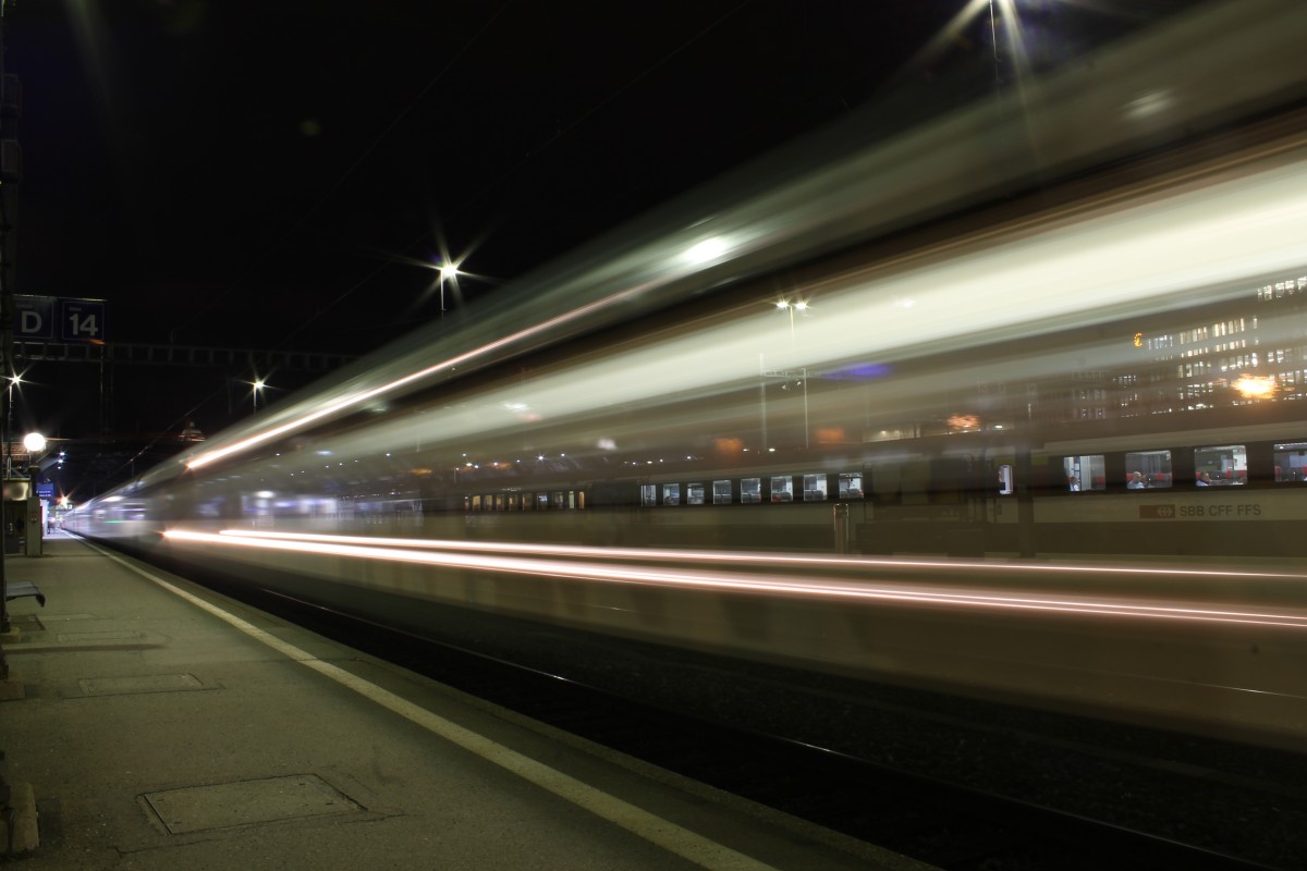 Zürich HB - IR nach Biel/Bienne. 23.01.2014