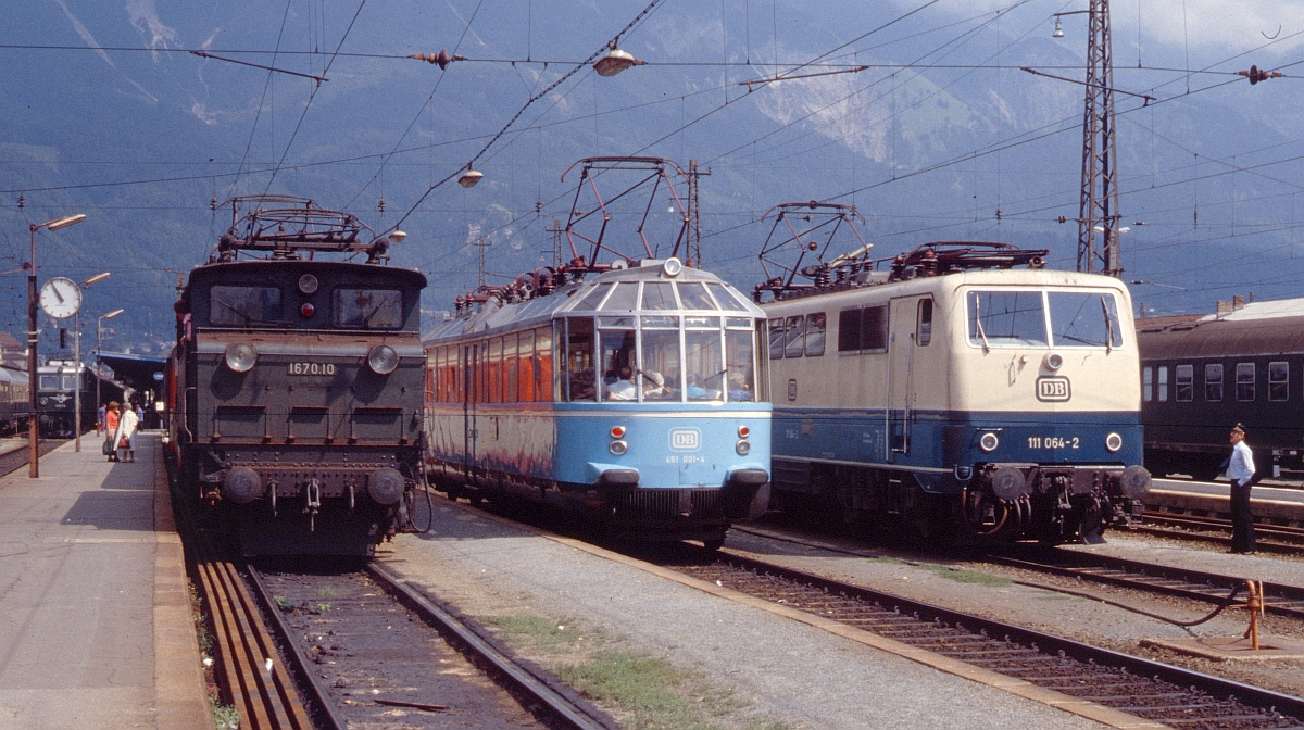 Zufallsparade am 21.8.1979 in Innsbruck.