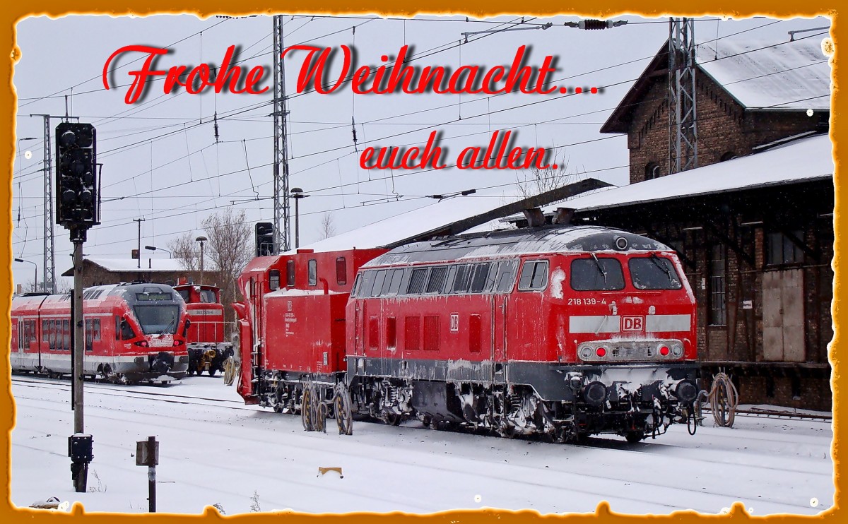 zum 2. Weihnachtsfeiertag wünsch ich euch ein Frohes Fest