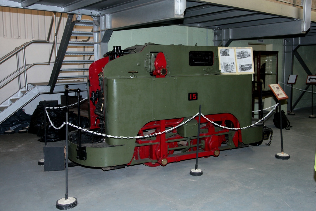 Zur Stradbally Woodland Railway gehört auch das Steam Museum in Stradbally. Dort ausgestellt ist die Lok 15 der Guinnes Brauerei Dublin (William Spence & Son., Dublin, Bauj. 1895).  21.06.2017  