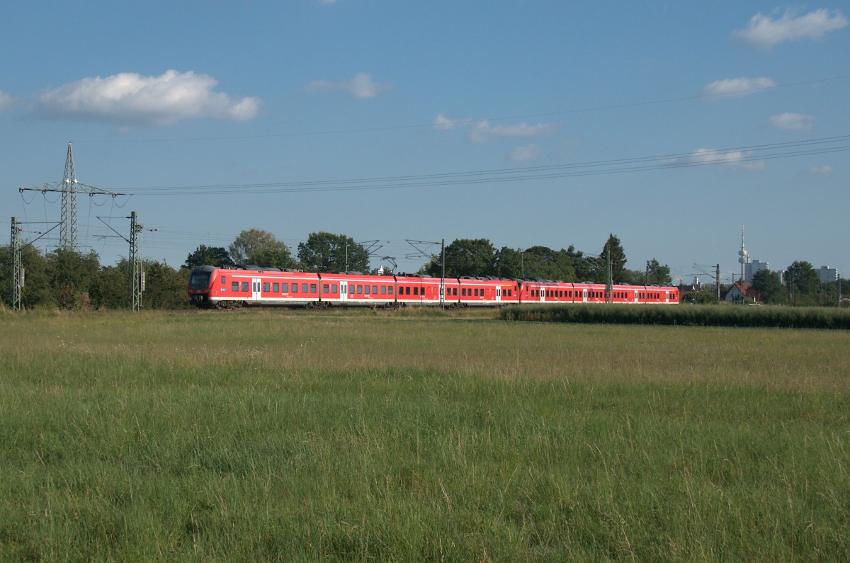 Zwei 440er am 01.08.15 auf dem Weg nach Passau bei München-Feldmoching