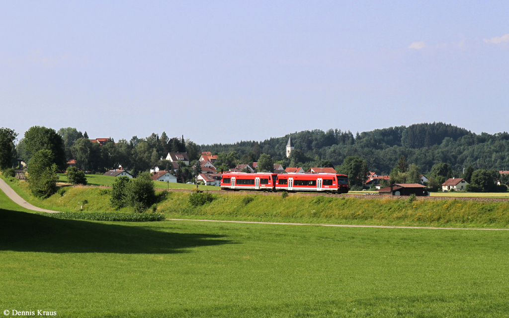 Zwei 650 am 11.07.2015 bei Roßberg