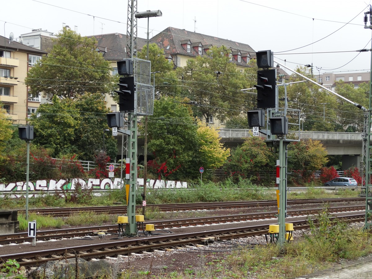 Zwei KS Signale am 11.10.14 in Heidelberg 