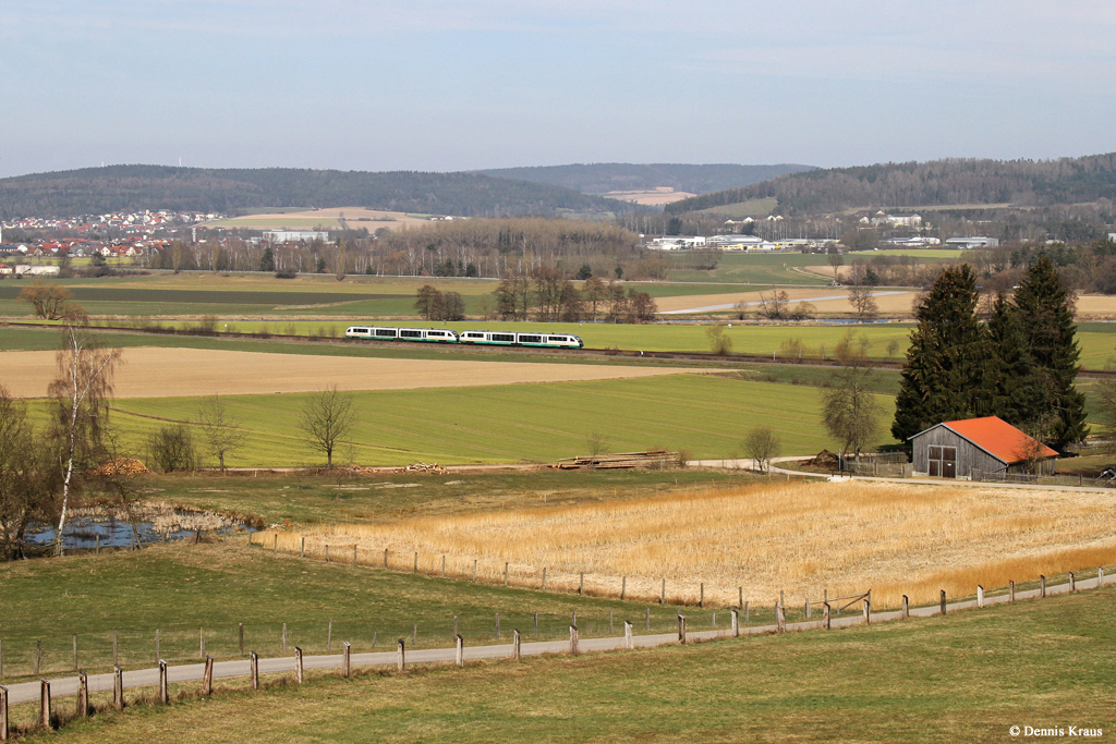 Zwei VBG Desiros am 18.03.2016 bei Haindorf.