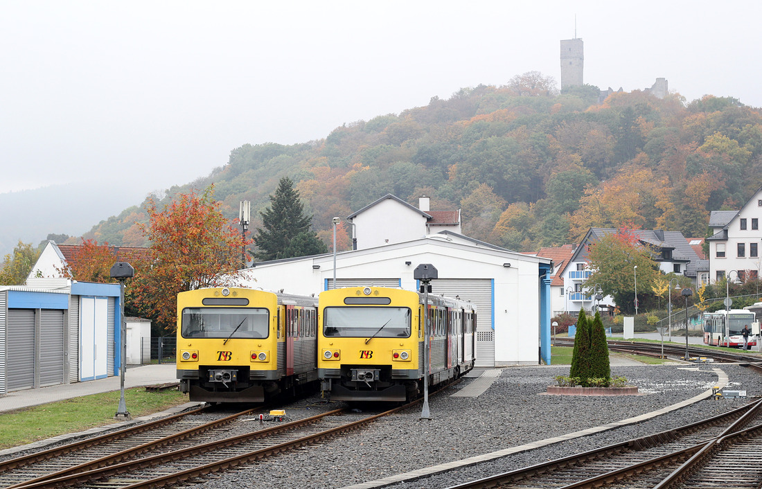 Zwei VHT / TSB VT2E (genaue Fahrzeugnummern unbekannt) // Königstein im Taunus // 28. Oktober 2016