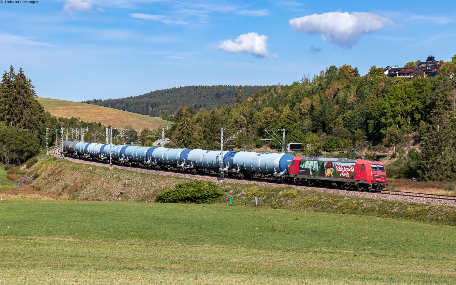 145 016  Schwarzwald Marie  mit dem DGS 95359 (Hausach - Villingen) bei St.Georgen 11.9.26