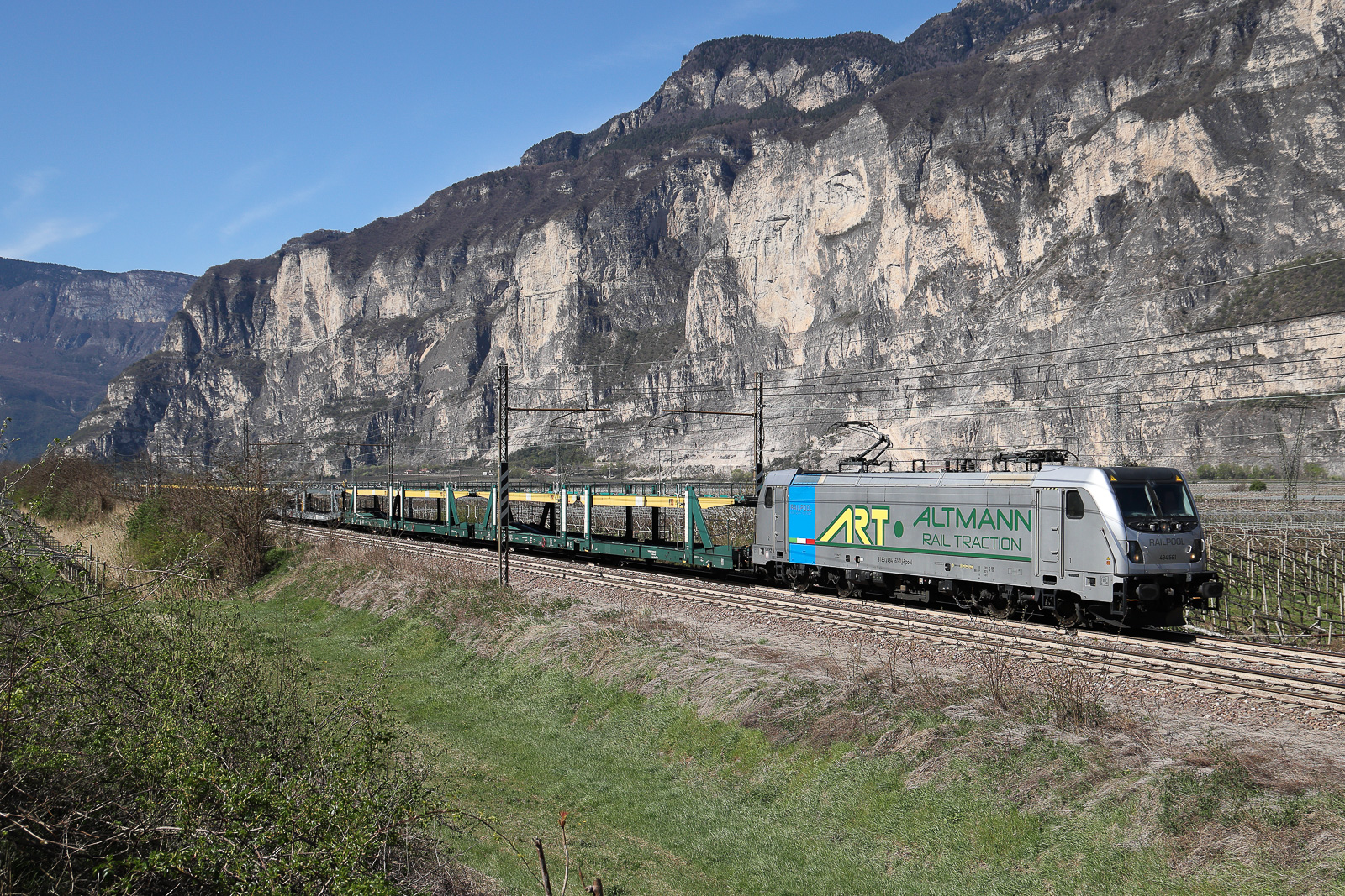 2 494 561 Railpool  ART (Altmann Rail Traction) ist was neues für mich am 02.04.2026 bei Salurn.