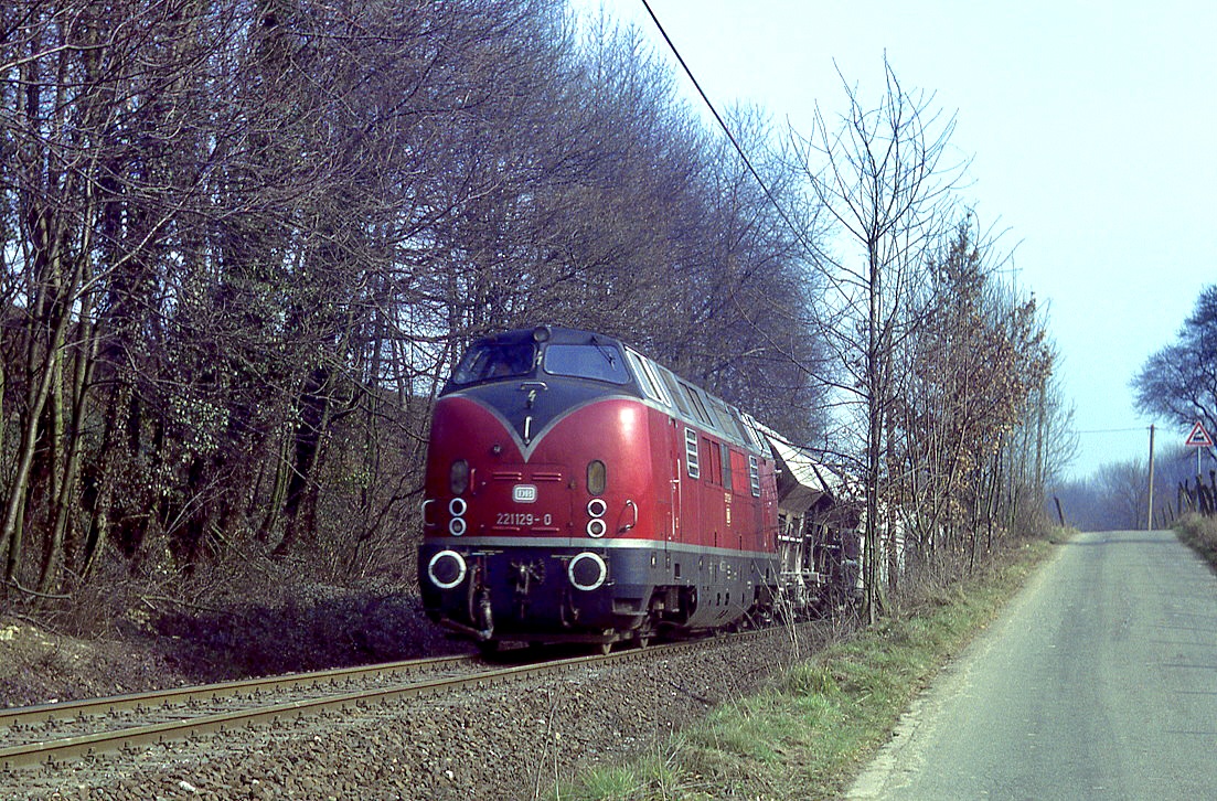 221 129, Heiligenhaus Angerweg, 18.03.1984.
