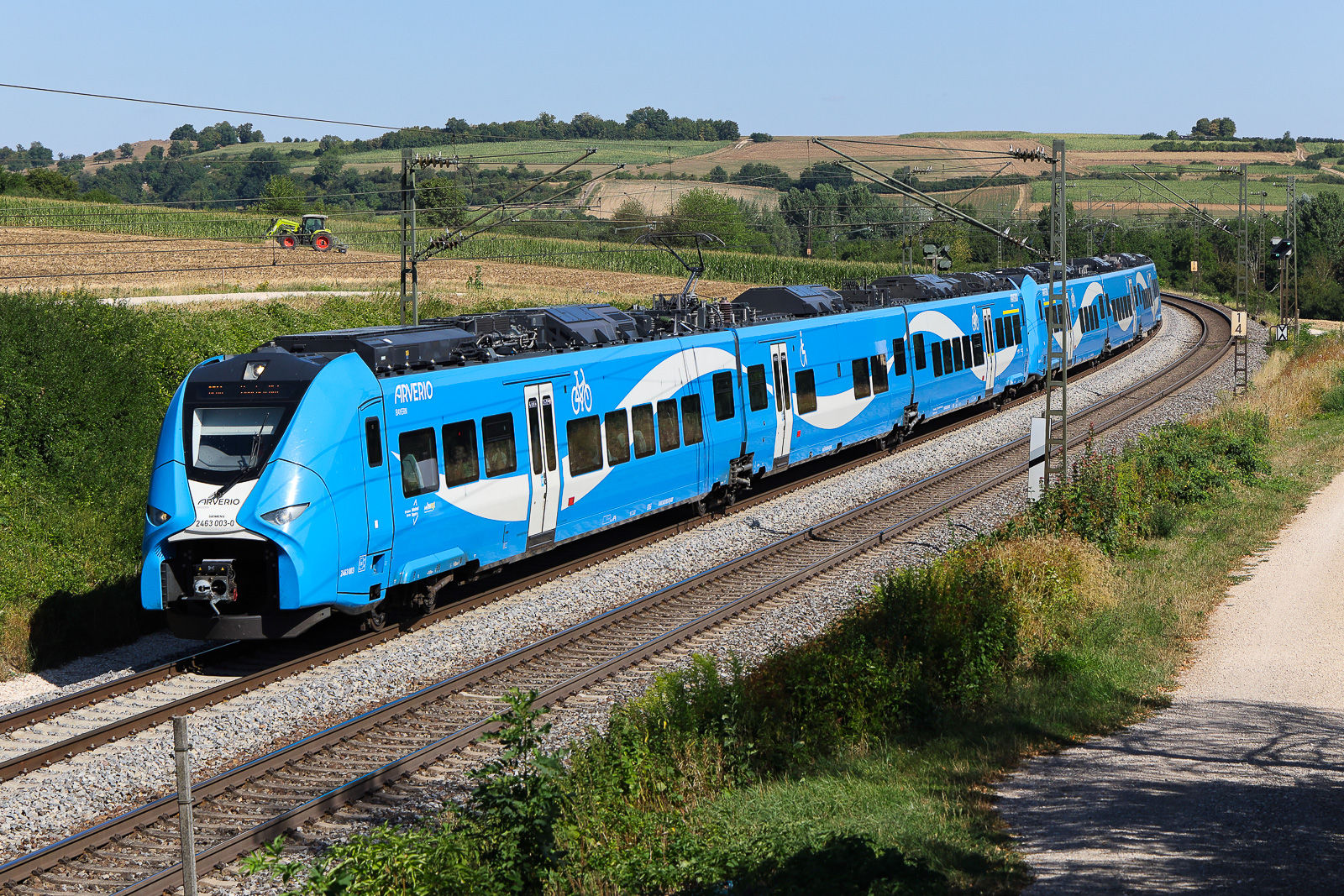 2463 003 am 8 August 2026 bei Treuchtlingen. 
