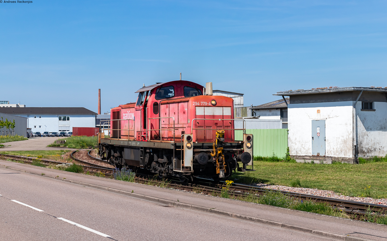 294 779 als Rangierfahrt im Kehler Hafen 17.6.25