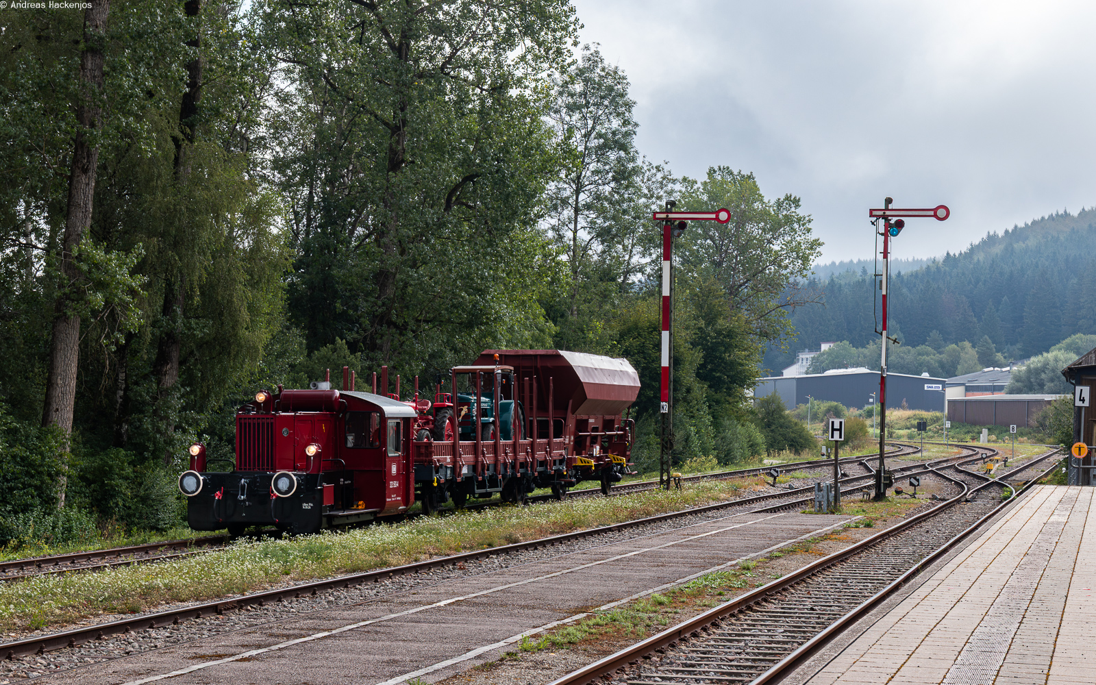 323 593 als Rangierfahrt im Bahnhof Zollhaus-Blumberg 22.8.26