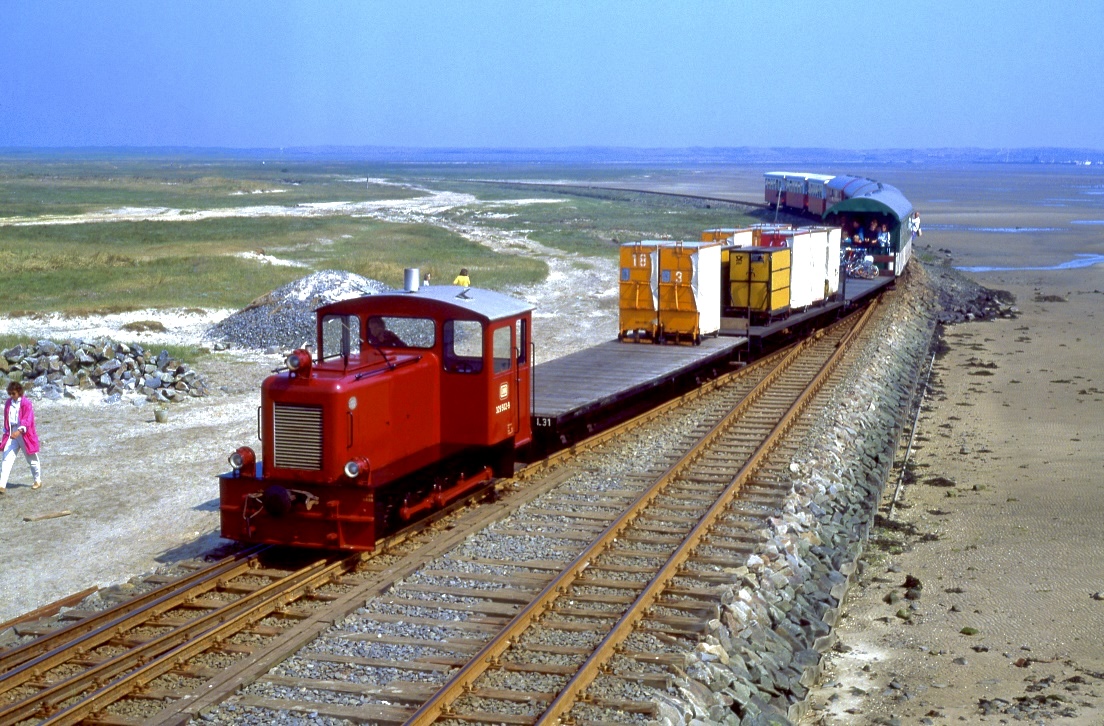 329 502, Wangerooge Anleger / Hafen, 20.05.1989.
