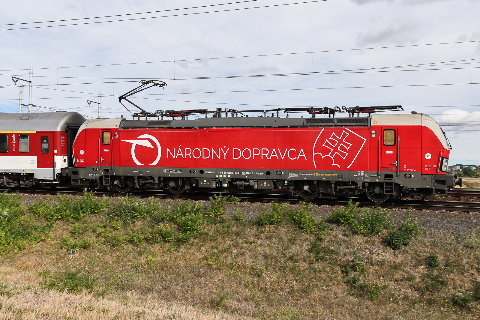 383 106  in Leopoldov am 5 September 2026 in Richtung Bratislava.