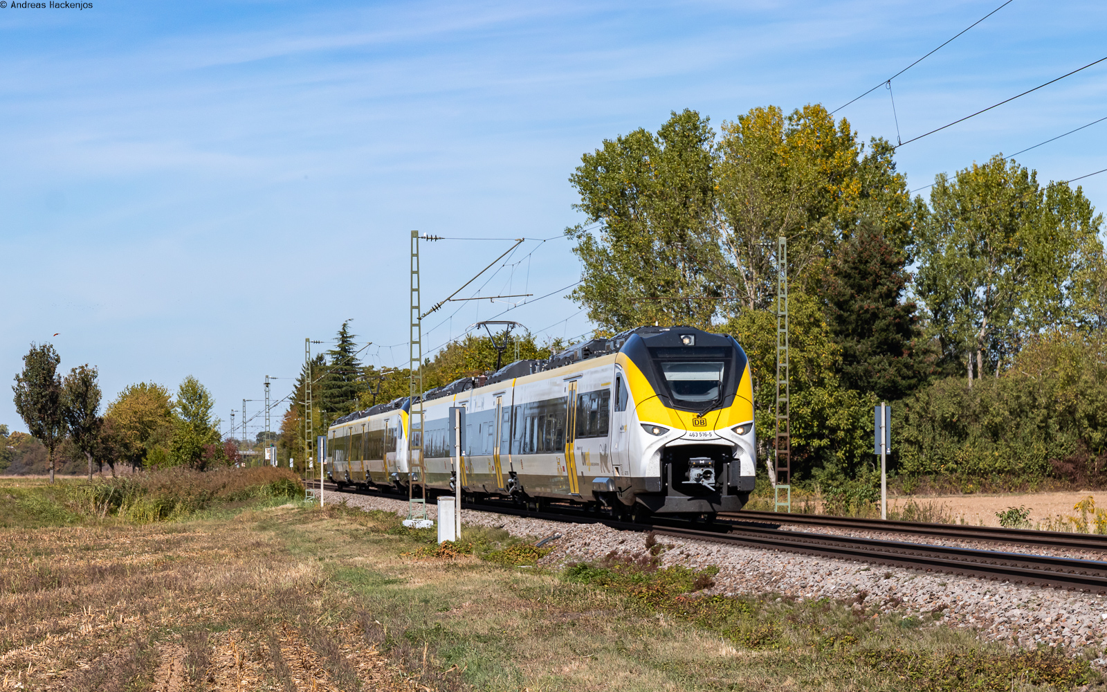 463 015 und 463 008 als RB 17121 (Offenburg - Freiburg Hbf) bei Riegel 23.9.26