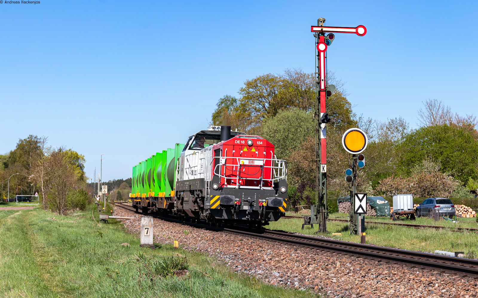 4815 134 mit dem EZK 53920 (Luitpoldh�tte - Schwandorf) am Esig Freih�ls 30.4.26