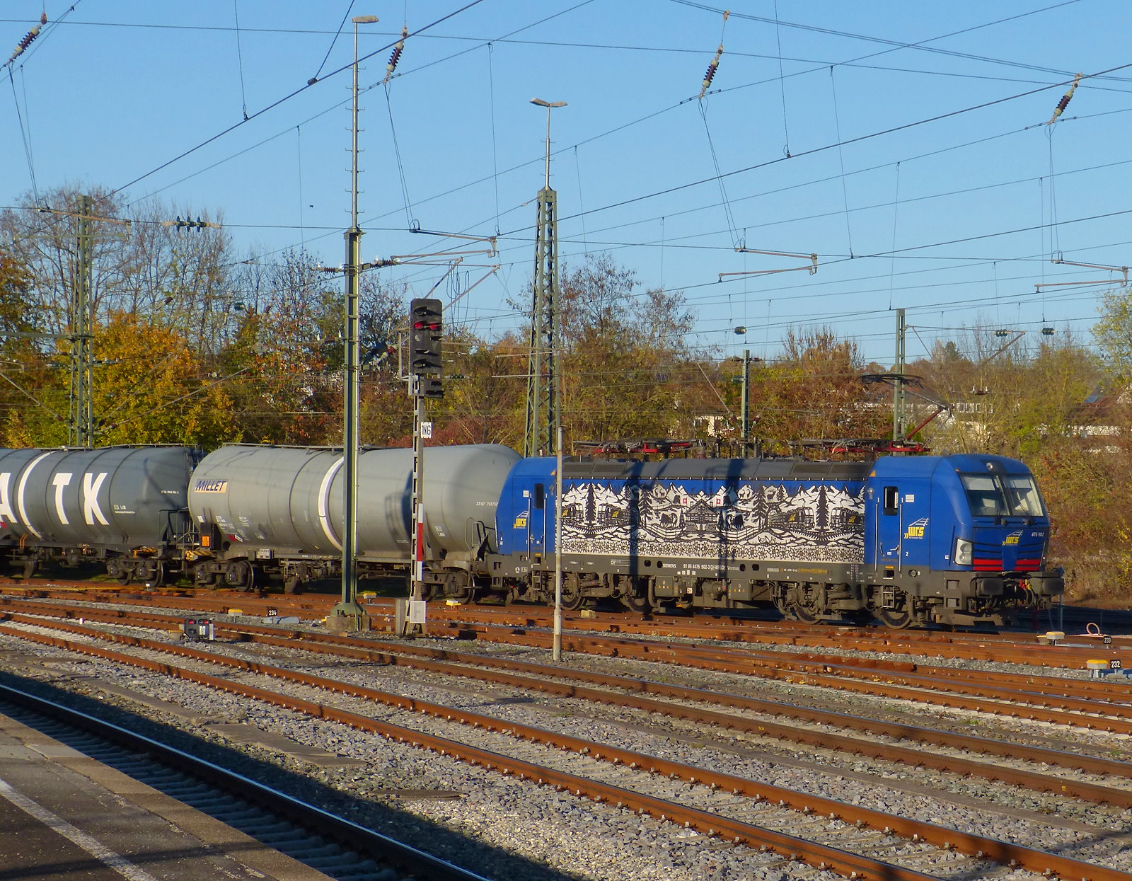 91 85 4475 902-3 CH-WRSCH Bahnhof Crailsheim 13.11.2022