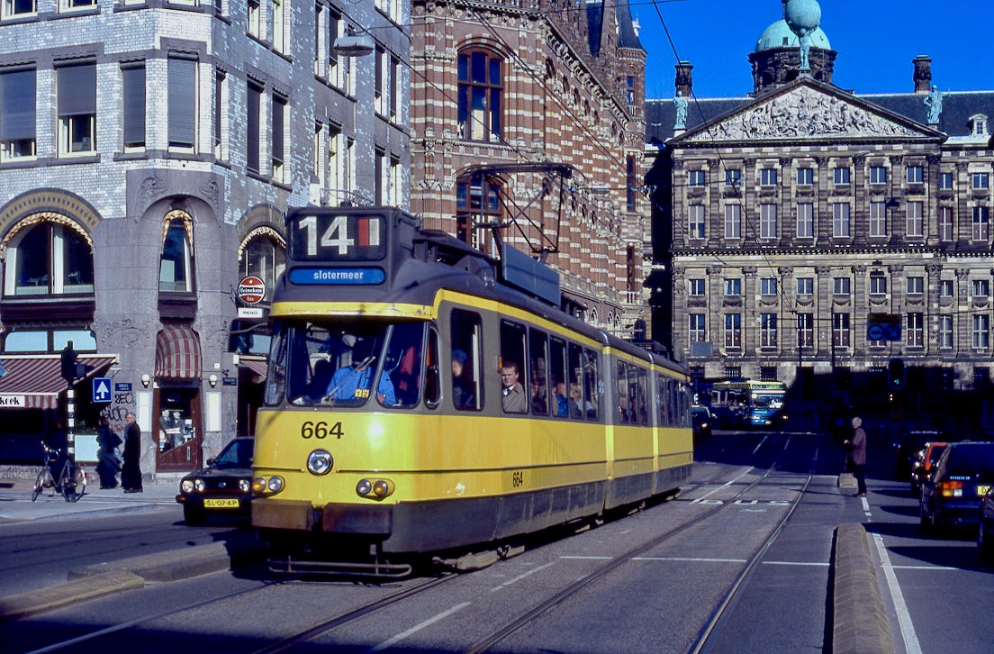 Amsterdam 664, Raadhuis Straat, 07.04.2000.
