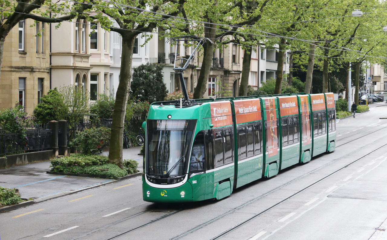 Basler Verkehrs-Betriebe 5003 // Basel // 20. April 2024