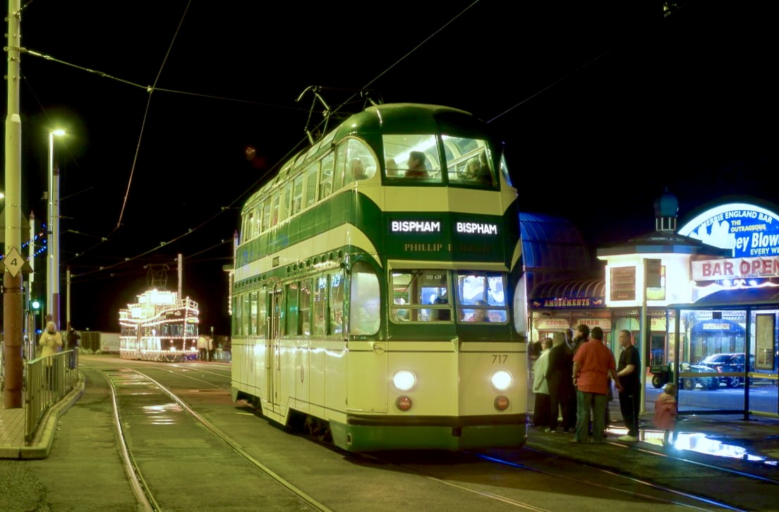 Blackpool 717, North Pier, 07.09.2010.