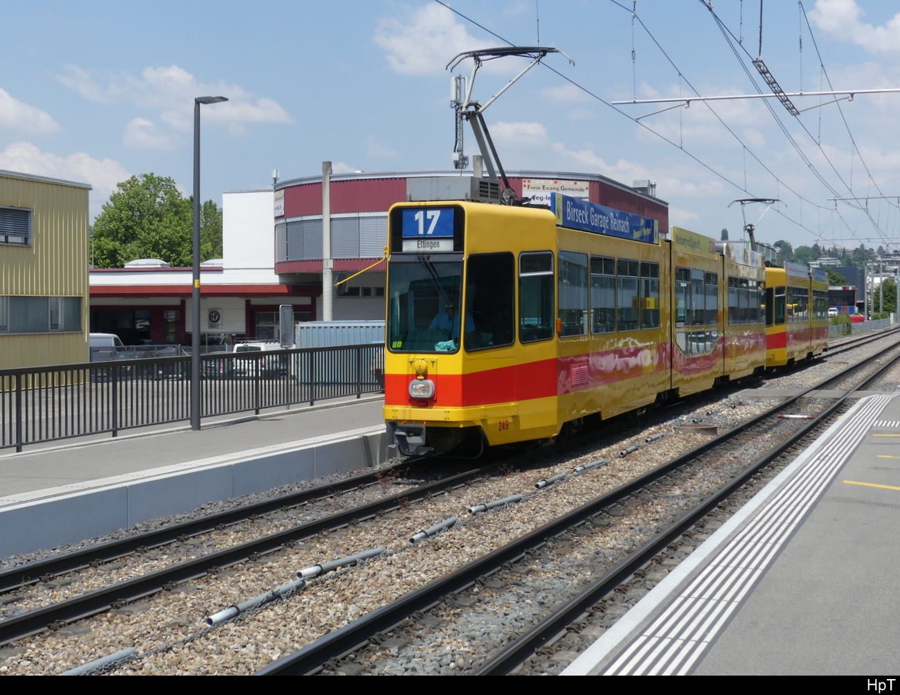 BLT - Be 4/8  249 unterwegs bei dem BLT Depot Hüslimatt am 10.06.2023