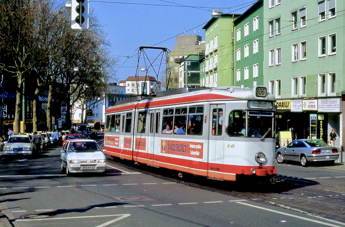 Bogestra 39, Bochum Hans Böckler Straße, 24.04.1995.