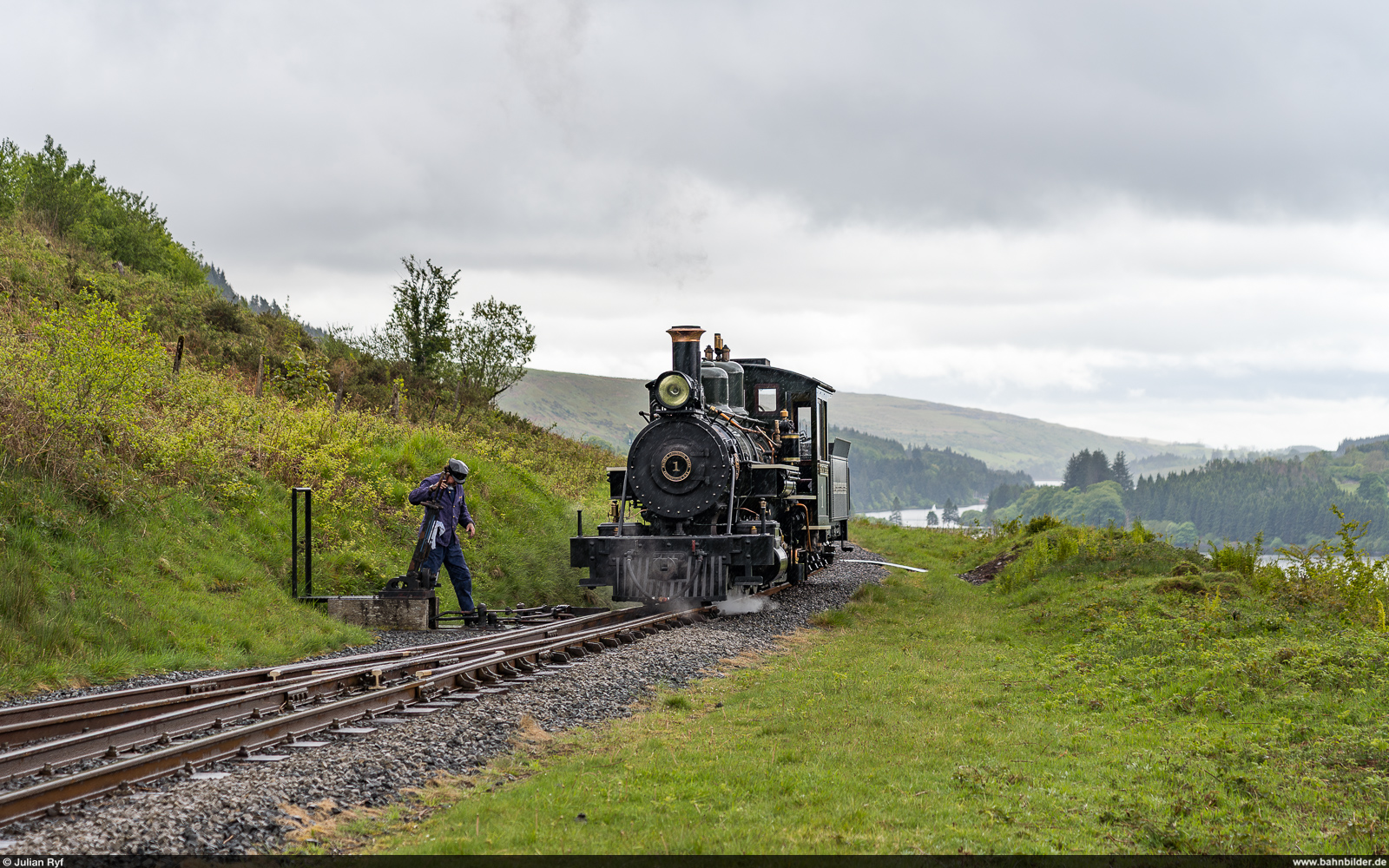 Brecon Mountain Railway No. 1  Santa Teresa  / Torpantau, 16. Mai 2026