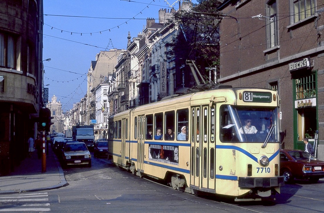 Brussel, Bruxelles 7710, Baljuwstraat, Rue du Bailli, 22.05.1991.