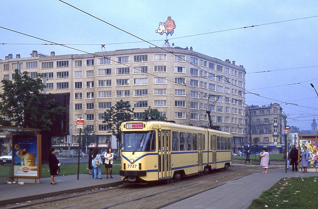 Brussel, Bruxelles 7727, Bara, Place Bara, Bara Plein, 22.05.1991.
