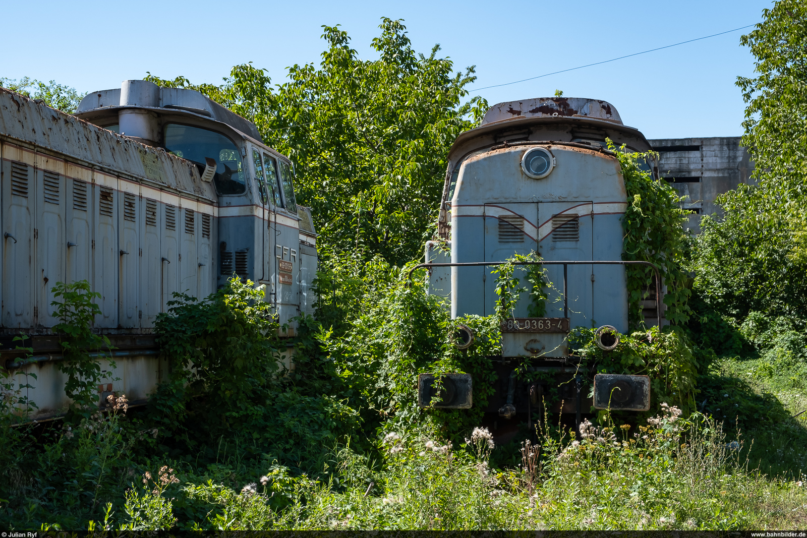 CFR altes Depot Iași, 3. August 2023