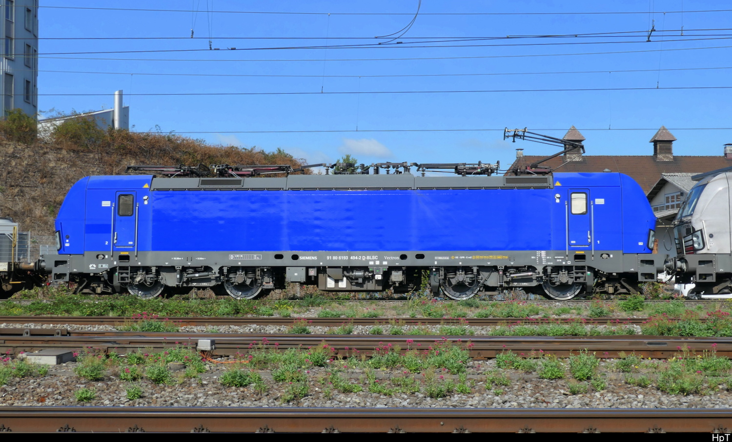 D-BLS - Lok 91 80 6 193 494-2 unterwegs in Pratteln am 02.10.2026