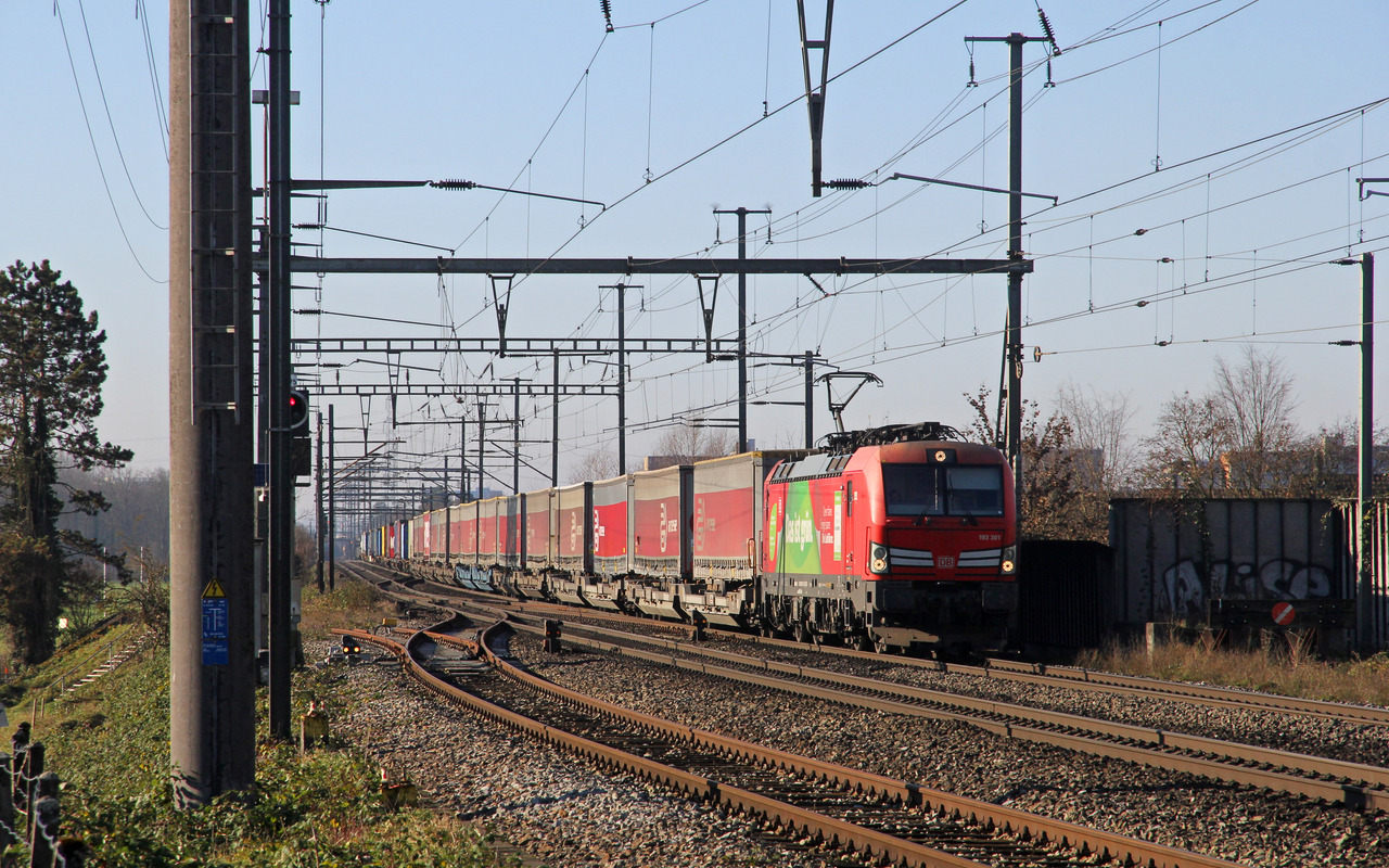 DB Cargo 193 301 // Rheinfelden (CH) // 18. Dezember 2023