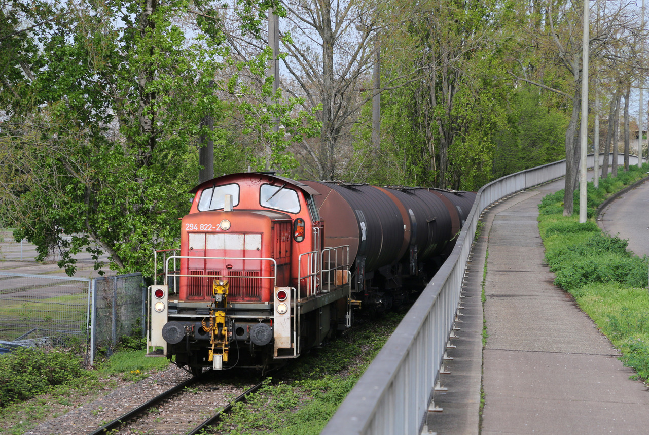 DB Cargo 294 822 // Mannheim (Höhe Evobus-Werk) // 5. April 2024
