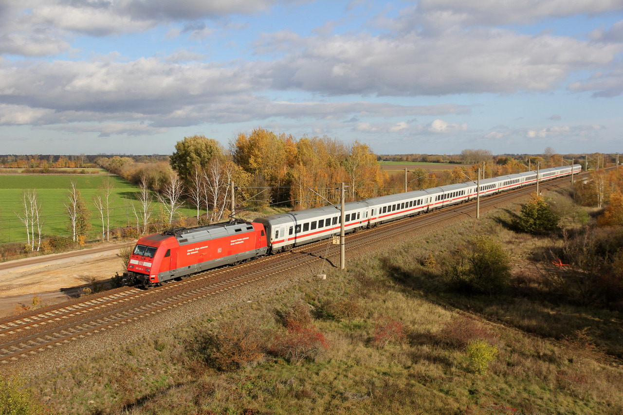 DB Fernverkehr 101 125 // Oebisfelde // 12. November 2019