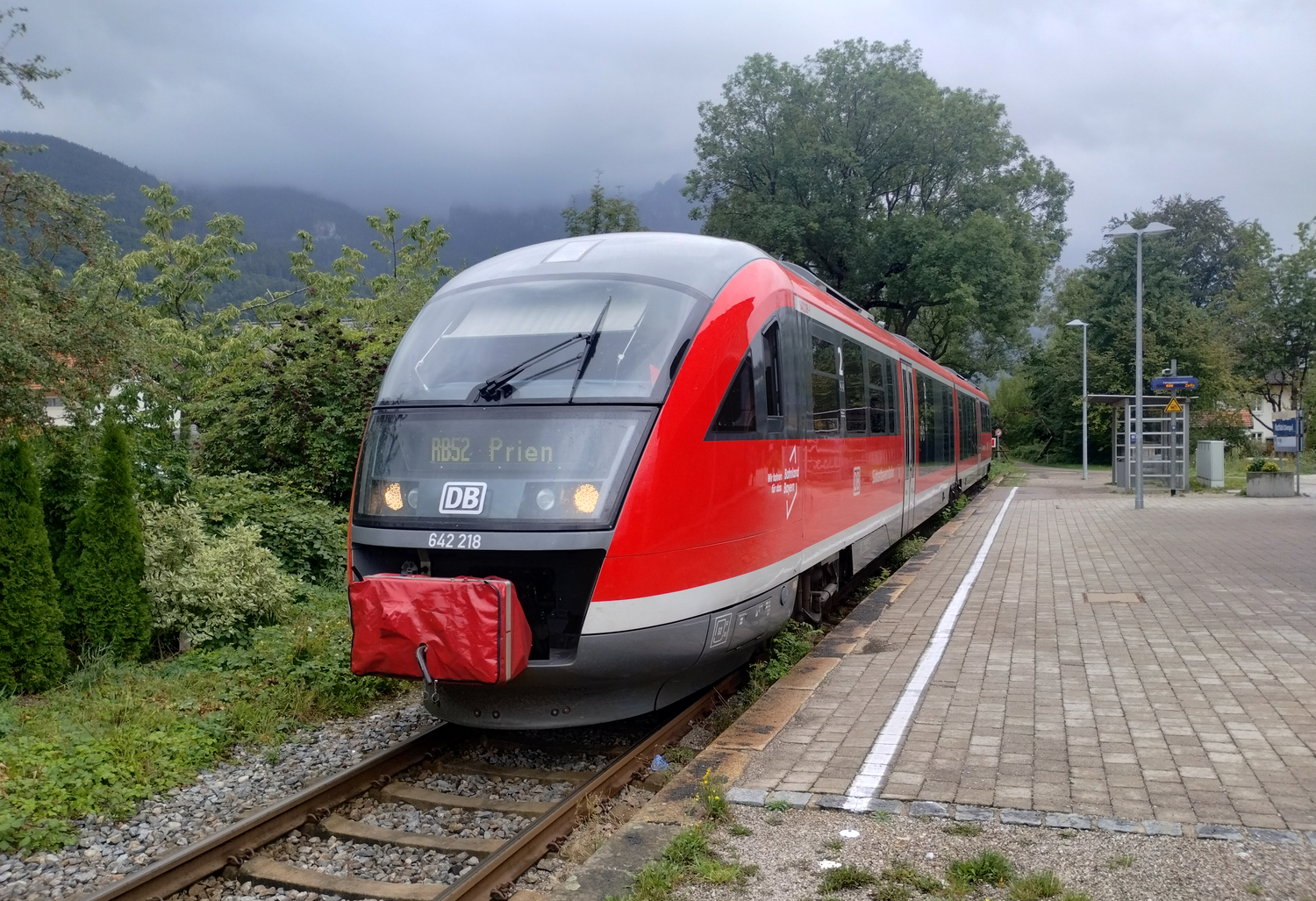 DB RegioNetz Verkehrs GmbH / S�dostbayernbahn 642 218 // Aschau (Chiemgau) // 25. August 2026