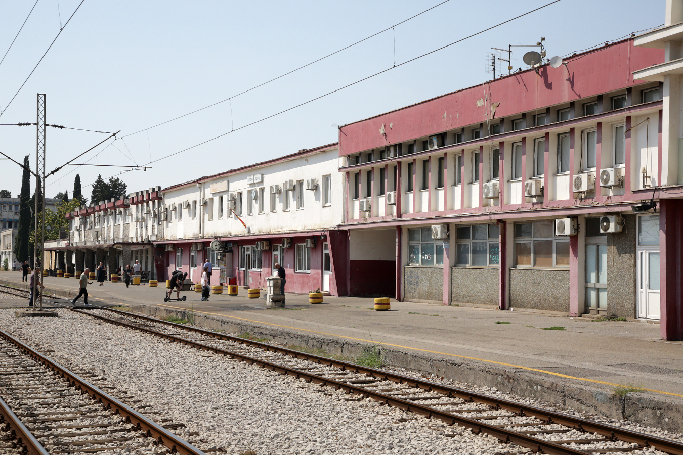 der Bahnhof von Podgorica, 10.09.2026