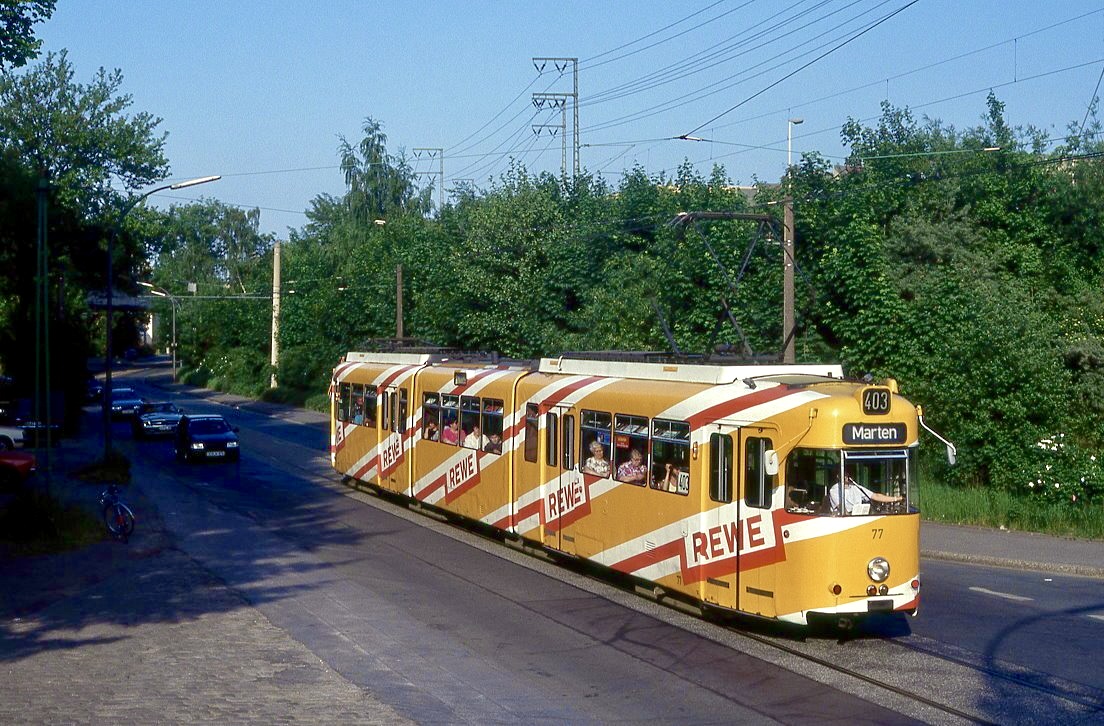 Dortmund 77, Heyden Rynsch Straße, 21.05.1992.
