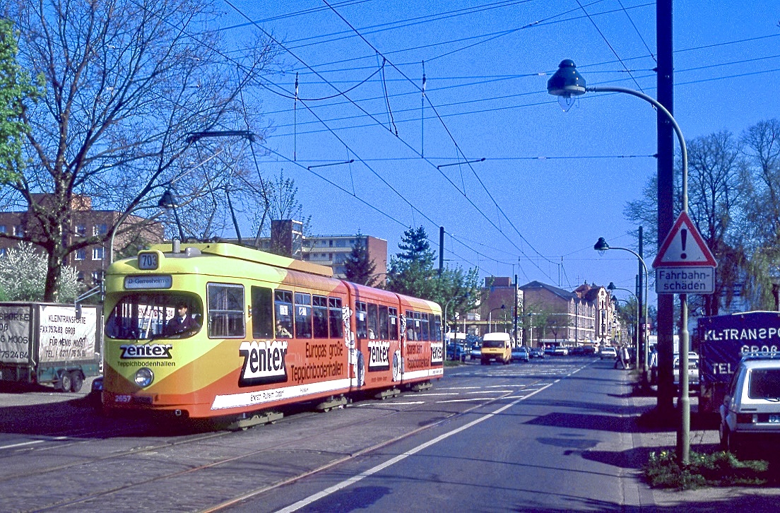 Düsseldorf 2657, Kölner Landstraße, 12.04.1991.