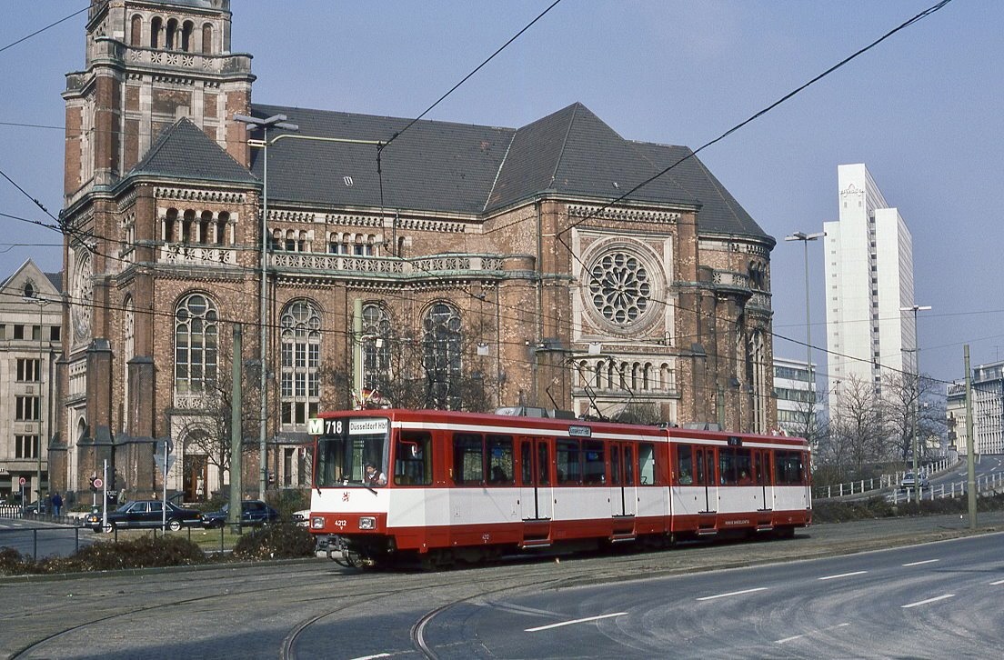 Düsseldorf 4212, Berliner Allee, 08.03.1986.
