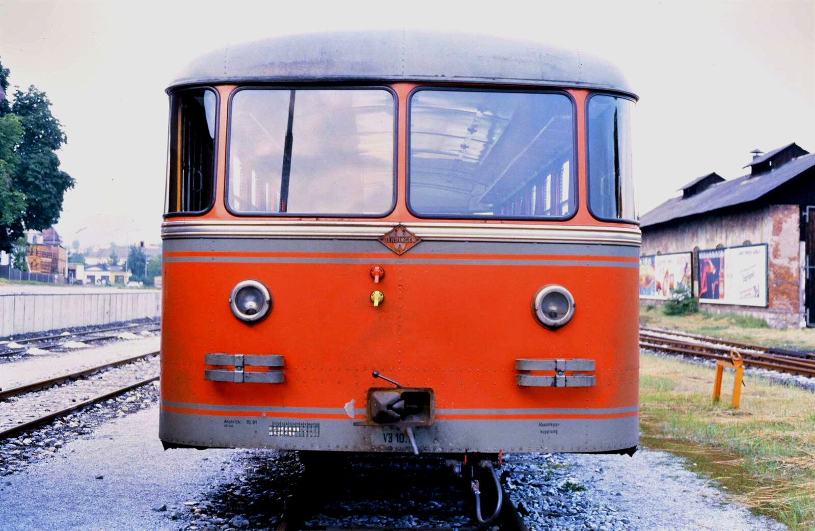 Einmotoriger Uerdinger Schienenbus der Graz-Köflacher-Bahn.
Datum: 15.07.1986