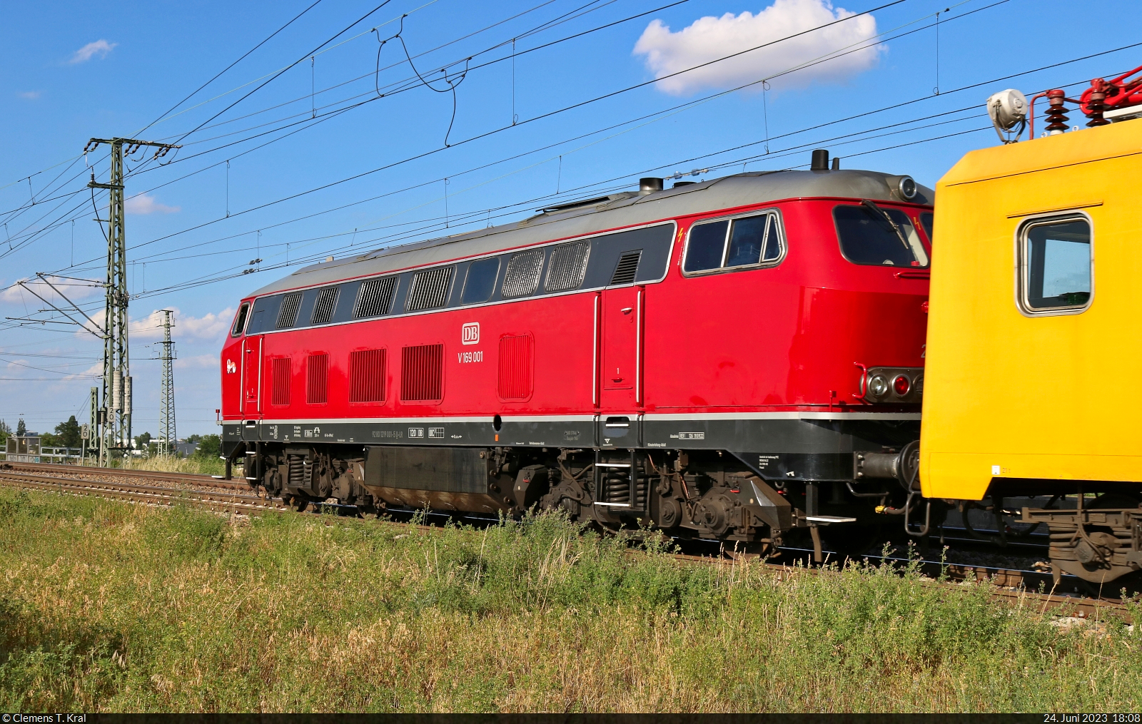 Eiskalt von hinten erwischt: die Gasturbinen-Versuchslok 219 001-5 (V ...