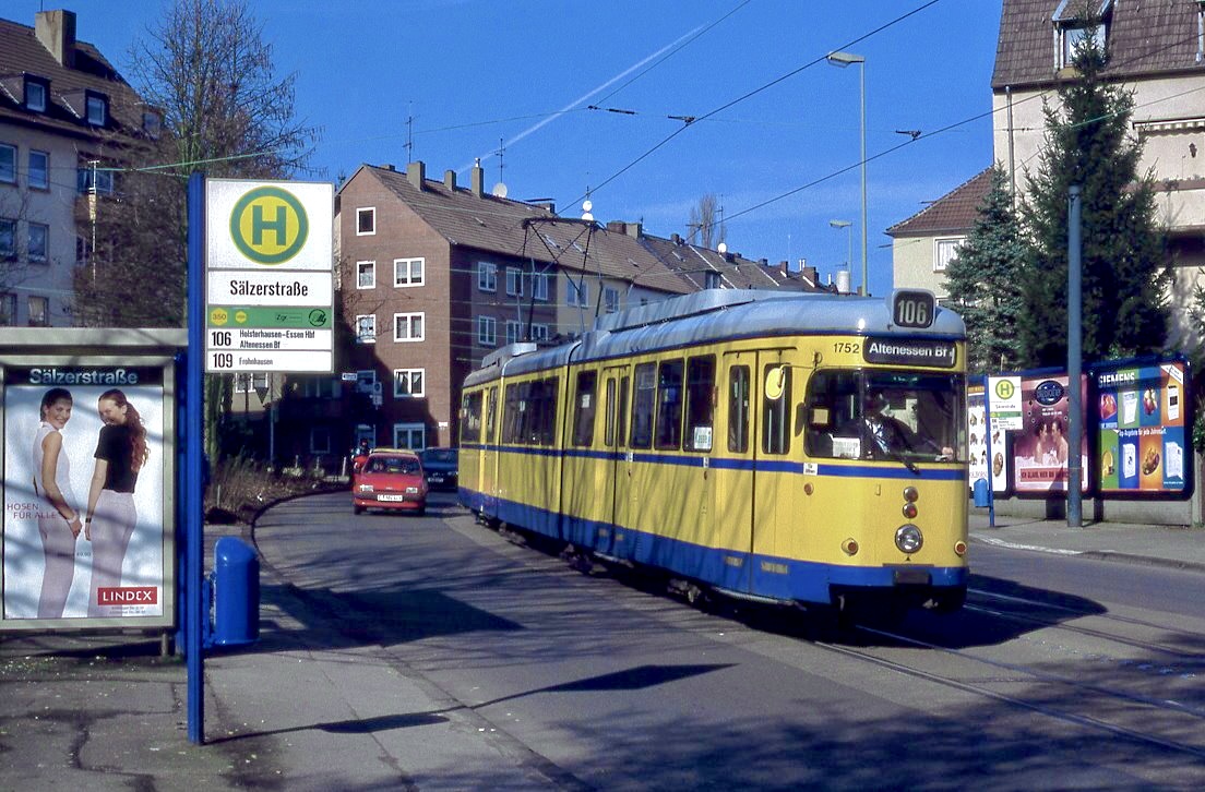 Essen 1752, Heinitzstraße, 27.02.2000.