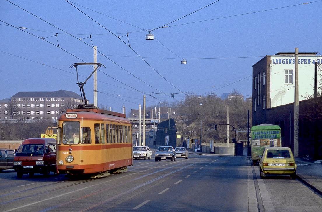 Essen Atw 640, Altendorfer Straße, 09.03.1987.